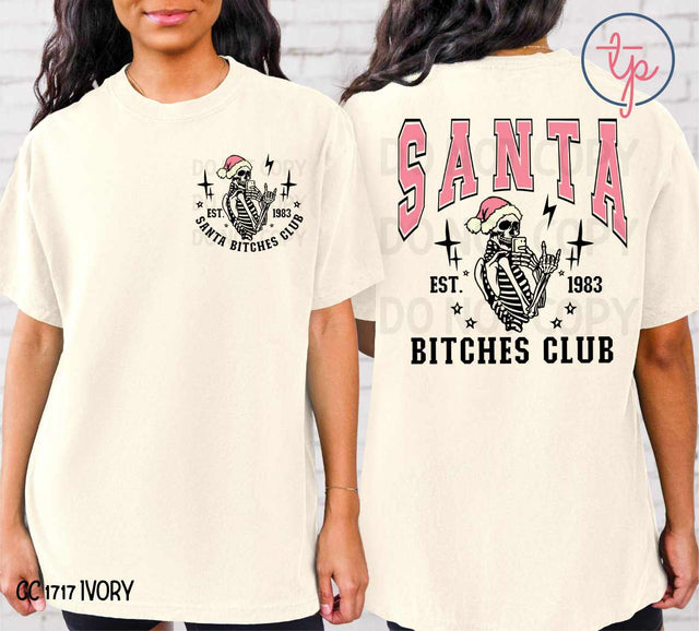 Santa Bitches Club Pink