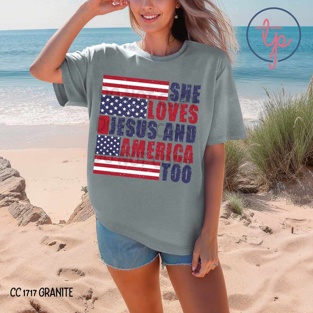 She Loves Jesus and America Too