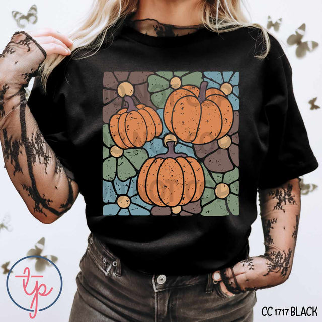 Boho Floral Fall Pumpkin