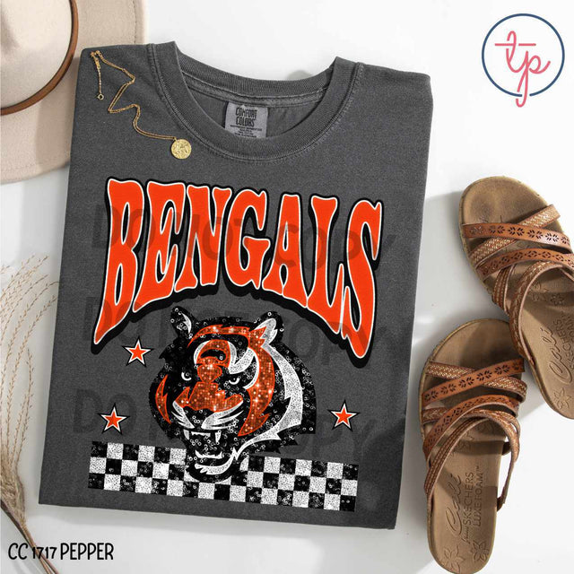 Cincinnati Bengals Sequin KPI