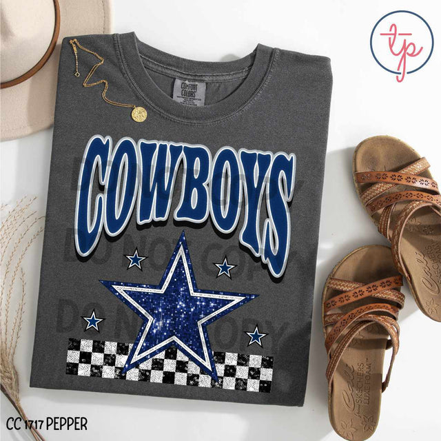 Dallas Cowboys Sequin KPI